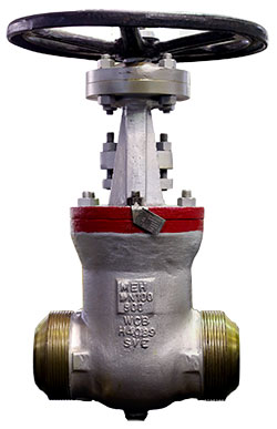 CAST STEEL GLOBE VALVE PRESSURE SEAL BONNET