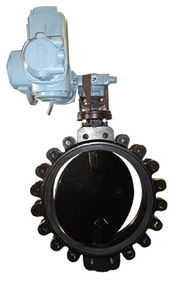 OFFSET DISC BUTTERFLY VALVE